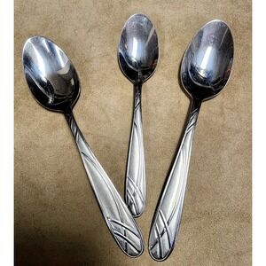 Pfaltzgraff MIRAGE FROST  Stainless Flatware 2 Tablespoons 1 Teaspoon